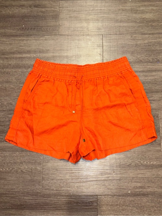 J. Crew Pants - J. Crew Bright Orange Elastic-Waist Athletic Shorts